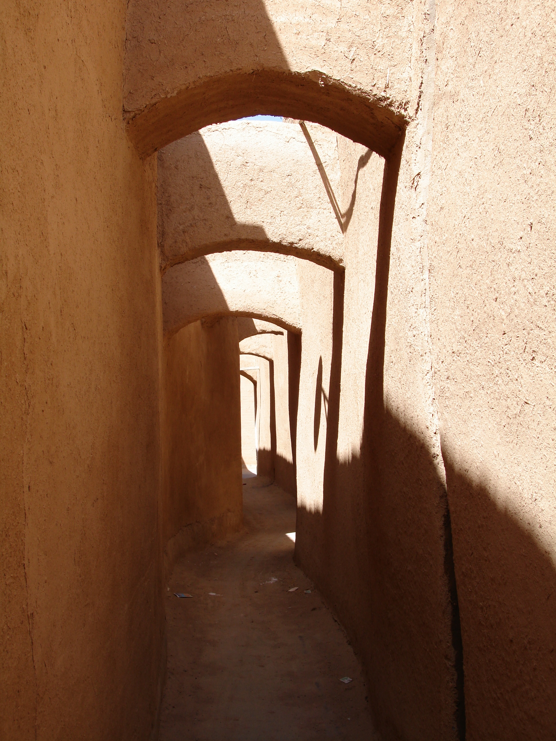 The alley ways of Yazd