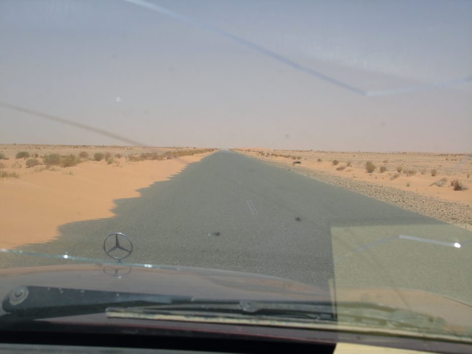 Go anywhere in Mauritania and this will be the view