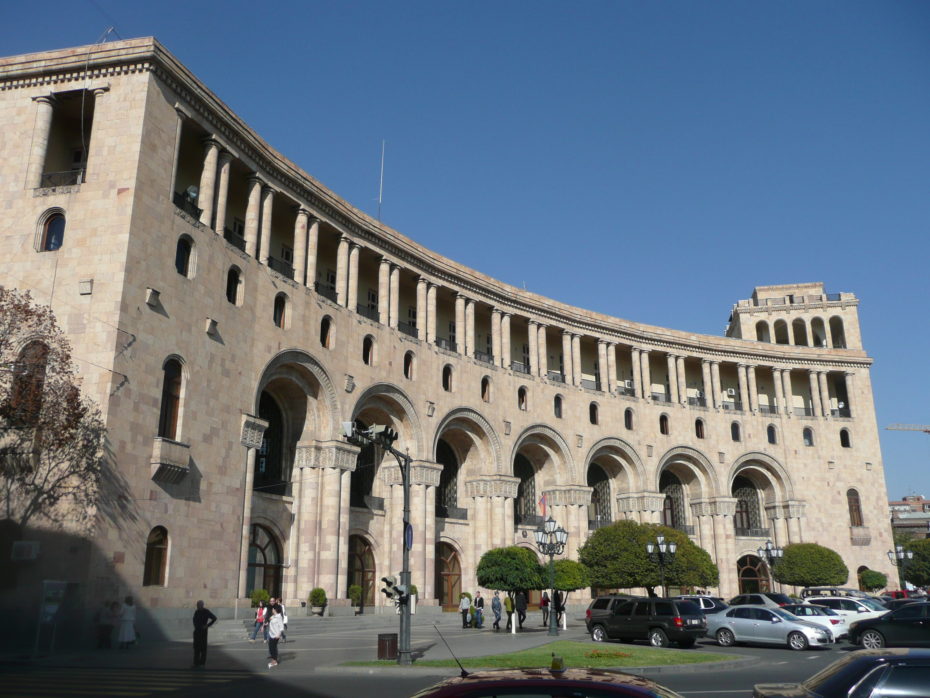 They may not be remarkable architecturally but Yerevan's communist buildings are not unremittingly grim, grey monstrosities.