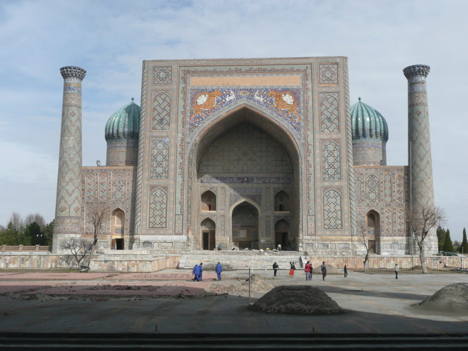 Shir Dar Madrasa, Registan, Samarkand