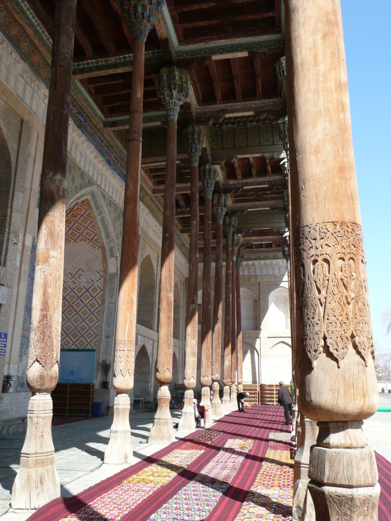 Traditional Uzbek mosque 