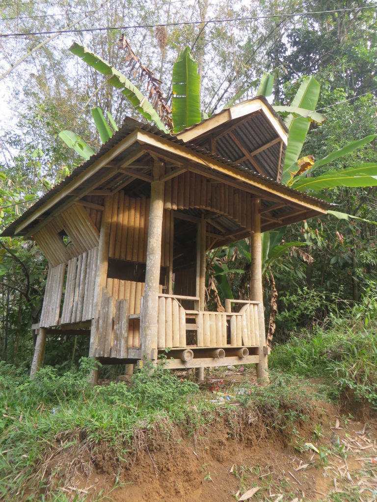 Jungle lodge style in bamboo