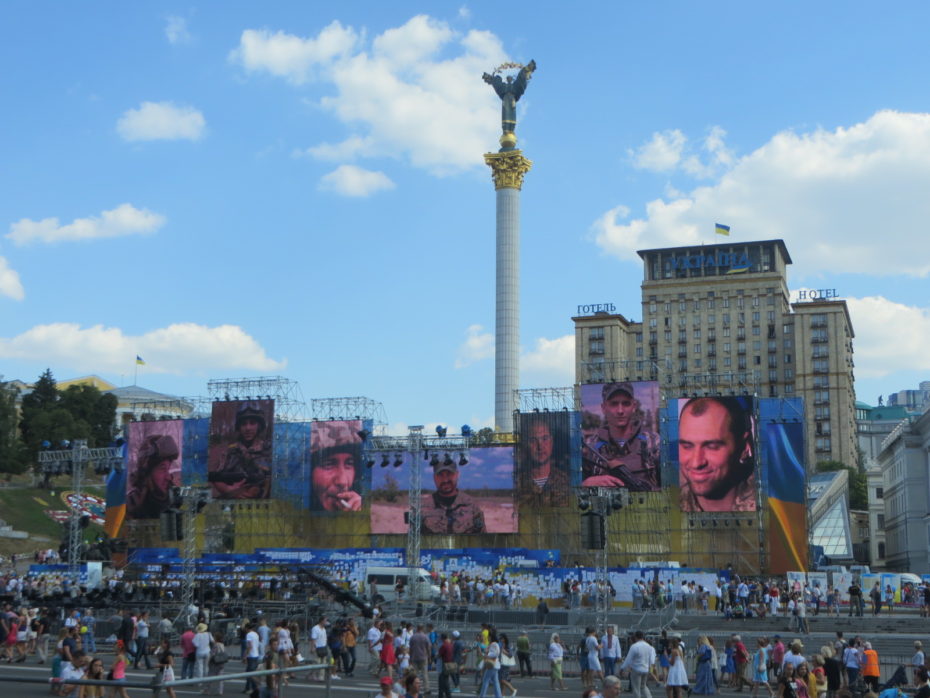 Maidan Square, Independence Day commemorations