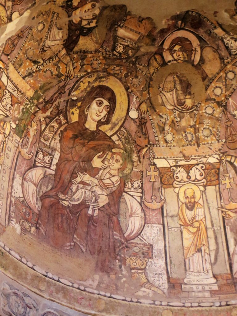 In the unlikely event any of you are interested in Medieval frescos